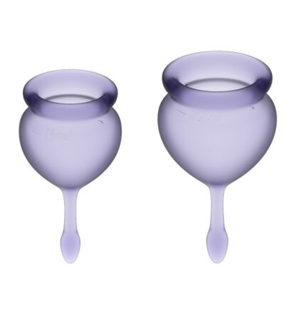 Kubeczki Menstruacyjne Feel Good Menstrual Cup Set Satisfyer