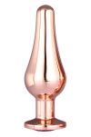 Korek Analny Gleaming Love Rose Gold Pleasure Plug S Dreamtoys - 2