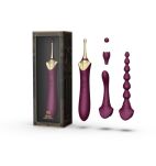 Wibrator Wielofunkcyjny Bess 2 Velvet Purple Zalo - 4