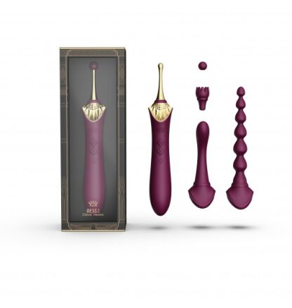 Wibrator Wielofunkcyjny Bess 2 Velvet Purple Zalo