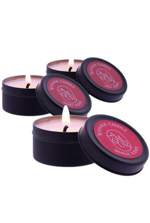 Zestaw Świec Amour Massage Candle Set Of 3 Scents Dreamtoys