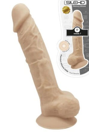 Silikonowe Dildo Model 23,7 Cm Flesh Silexd
