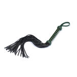 Pejcz Mossy Chic Leather Heavy Flogger Liebe Seele - 3
