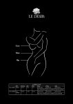 Bodystocking Le Désir Lace Sleeved One Size Le Désir - 7