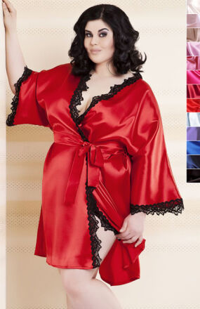 Viola Plus Size Szlafrok