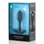 Korek analny Snug Plug 1 Black b-Vibe - 6