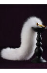 Odczepiany Metalowy Korek Z Lisim Ogonem Upko Fox Fur Tail Small Butt Plug UPKO - 4