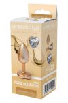 Korek Analny Gleaming Love Pearl Gold Plug Small Dreamtoys - 5