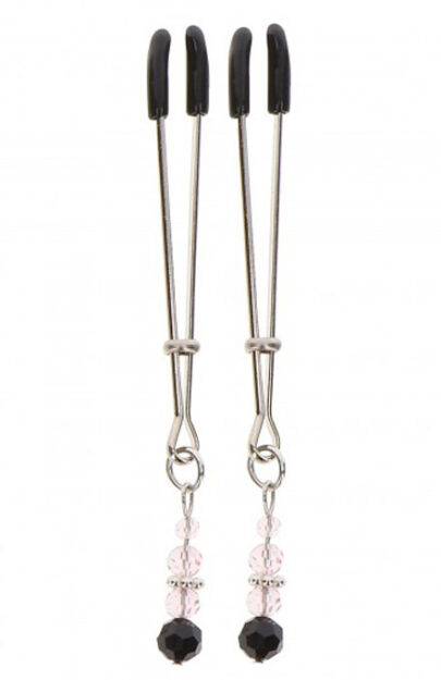 Zaciski Na Sutki Tweezers With Beads Taboom