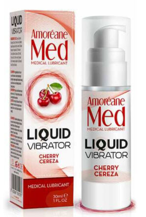 Lubrykant Liquid Vibrator Cherry 30Ml Amoreane