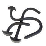 Sonda analna Gut Snake Liquid Silicone Plug Black M Brutus - 5