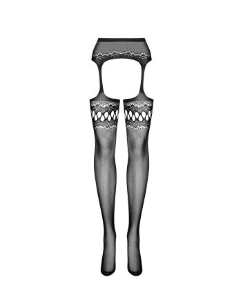 S214 Garter Stockings S/M/L Obsessive