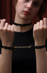 Delikatne Skórzane Kajdanki Upko Leather Thin Bracelets UPKO - 8