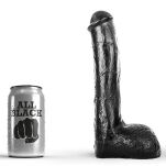 Dildo AB14 Vince 18 x 5,2cm All Black - 5