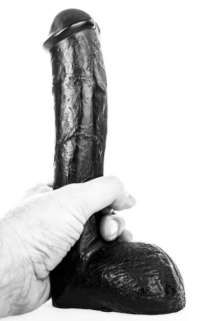 Dildo AB14 Vince 18 x 5,2cm All Black