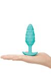 Korek analny Bump Texture Plug Mint b-Vibe - 4
