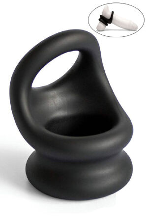 Pierścień VICEVERSA Hypersoft Silicone Cock Ball Ring Brutus