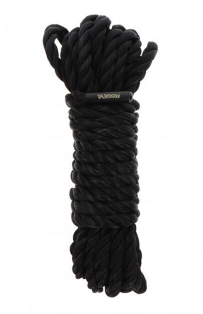 Lina Do Wiązania Bondage Rope 5 Meter 7 Mm Black Taboom