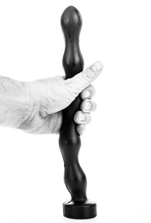 Dildo AB70 Big Hoser 38 x 4.5 cm All Black