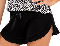 Zebra Top 1/2 Black Piżama - 4