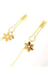 Zaciski Na Sutki W Kształcie Płatków Śniegu Upko Snowflake Chain Nipple Clamps UPKO - 2