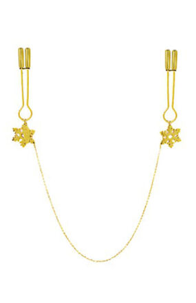 Zaciski Na Sutki W Kształcie Płatków Śniegu Upko Snowflake Chain Nipple Clamps UPKO