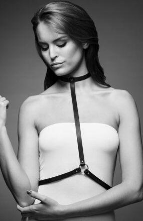 Obróżka z paskami na ciało Maze I-Harness Bijoux Indiscret
