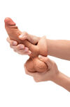 Dildo 15,4 cm Slipskin 6 Inch Girthy B-Vibe - 5
