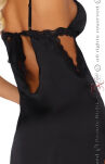 Shannon chemise black Koszulka i stringi - Rozmiar L/XL - 5