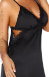 Shannon chemise black Koszulka i stringi - Rozmiar L/XL - 2