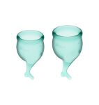 Kubeczki Menstuacyjne Feel Secure Menstrual Cup Set Satisfyer - 5