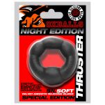 Pierścień erekcyjny THRUSTER cockring Night Edition Oxballs - 7