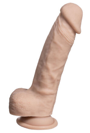 Dildo Z Przyssawką 17,8 Cm Real Skin Model 1 7" Flesh Silexd