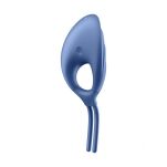 Wibrujący pierścień erekcyjny Swordsman Blue Satisfyer - 2