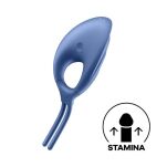 Wibrujący pierścień erekcyjny Swordsman Blue Satisfyer - 4