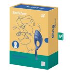 Wibrujący pierścień erekcyjny Swordsman Blue Satisfyer - 6
