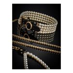 Obroża BDSM Luminious Pearl Leash And Collar Guilty Pleasure - 8