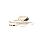 Obroża BDSM Luminious Pearl Leash And Collar Guilty Pleasure - 5