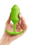 Korek analny Snug Plug 3 Lime b-Vibe - 5