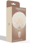 Korek Analny Toyjoy Happiness Enchanting Bunnytail Buttplug White TOYJOY - 4