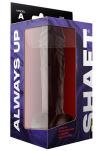 Dildo Model A 26,7 Cm Dong With Balls Mahogany Shaft - 5