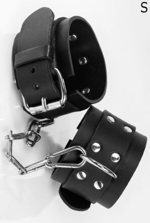 Kajdanki classic czarne S Primal Bond Whips