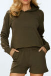 Koko Dres bawełniany khaki - 5