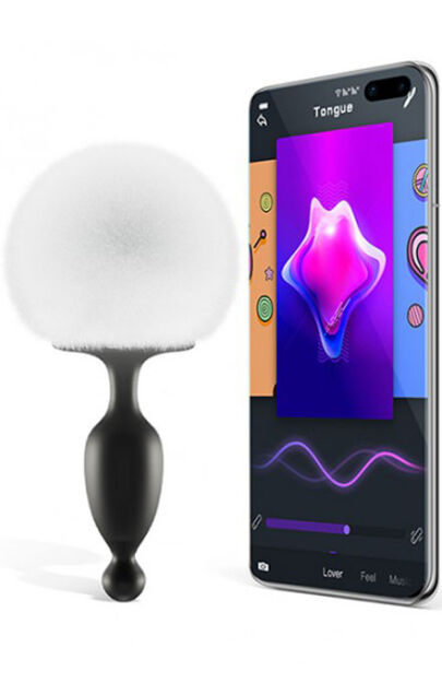 Korek Analny Z Ogonkiem Magic Bunny Magic Motion
