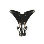 Uprząż Dark Secret Leather Forced Orgasm Harness Belt Liebe Seele - 2