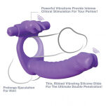 Dildo Analne Fantasy C-Ringz Silicone Double Penetrator Rabbit Pipedream - 3
