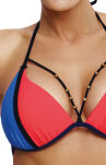 Lara M-511 Nectarine Ortensia-Blu Kostium Kąpielowy - 3