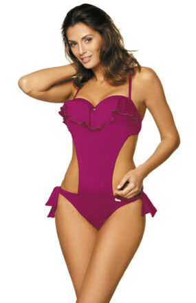 Carmen M-468 Thai Pink Kostium kąpielowy Zapinany