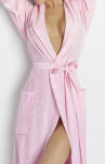 Laura Różowy Szlafrok - Rozmiar S - 2