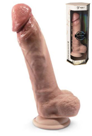 Dildo 23 Cm Premium Real Skin Model 1 (9") Flesh Silexd